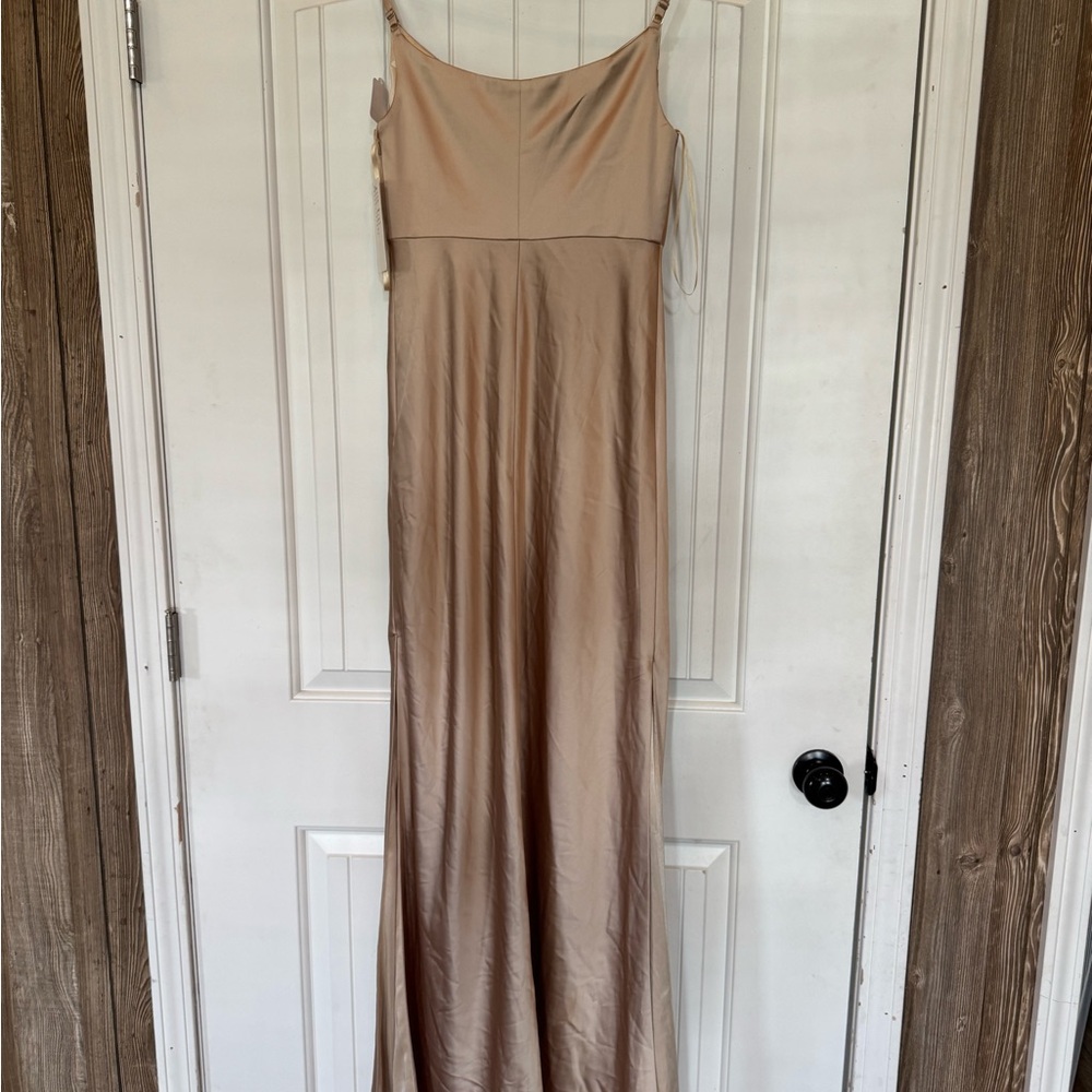 Revelry Gold Satin Ribbon - Picture 2 of 4